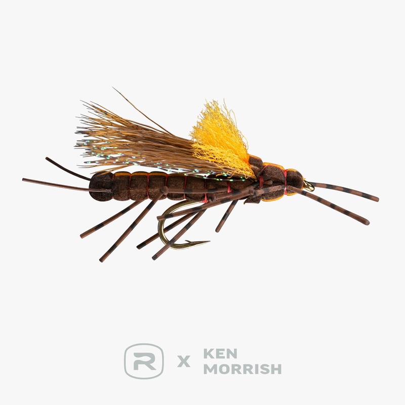 RIO’s Morrish Fluttering Stone (6-Pack) Salmonfly #06